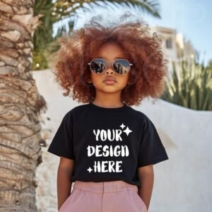 printed tshirt coffee black color