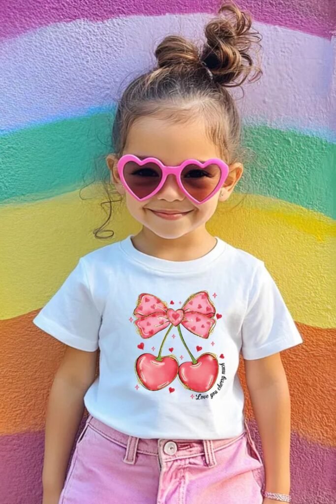 sweetheart tee 'i love you cherry much' valentine's day shirt